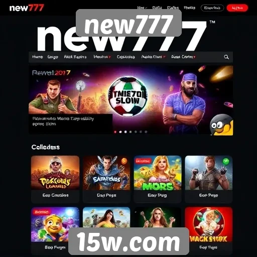 Acessibilidade e diversidade no site new777